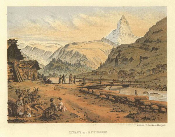 ZERMATT / Kt. Wallis (Valais) / Schweiz / Switzerland: