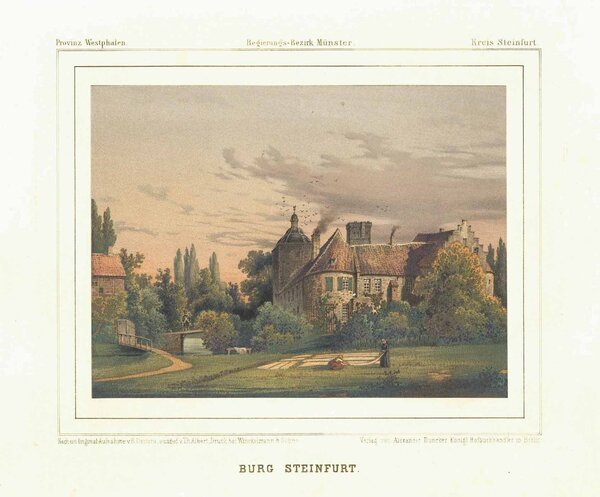 STEINFURT (Westfalen): Burgsteinfurt: