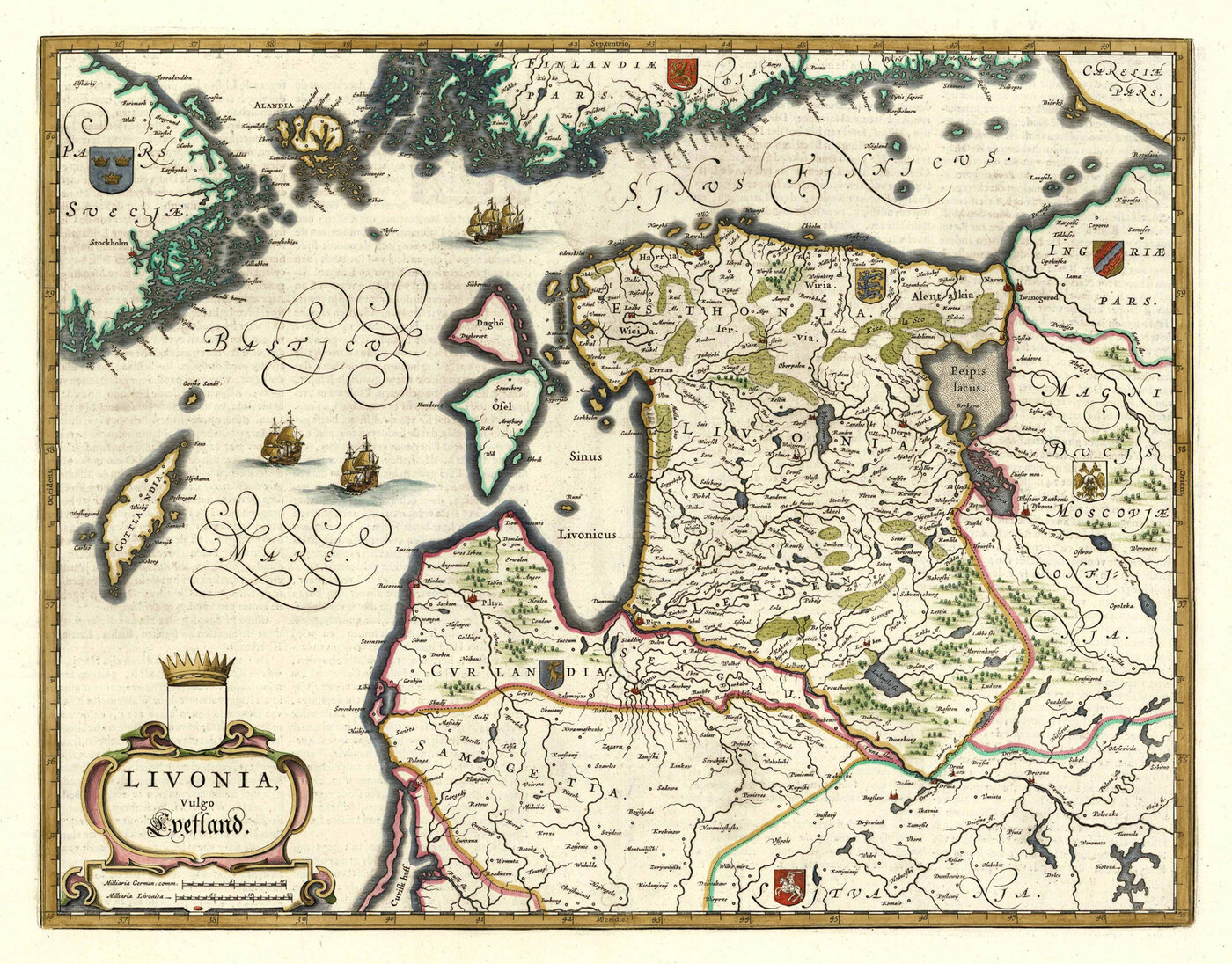 LETTLAND (Latvia / Latvija) - Estland (Estonia):