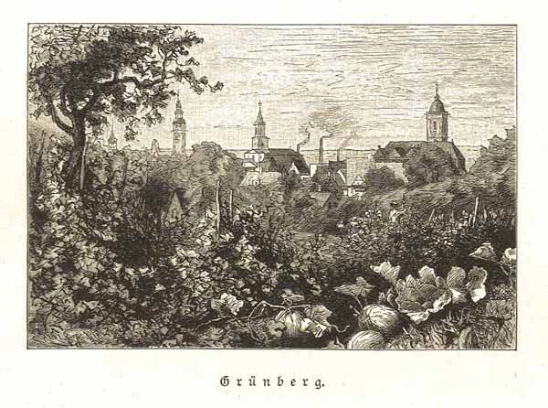GRÜNBERG (Zielona) / Polen (Polska / Poland):
