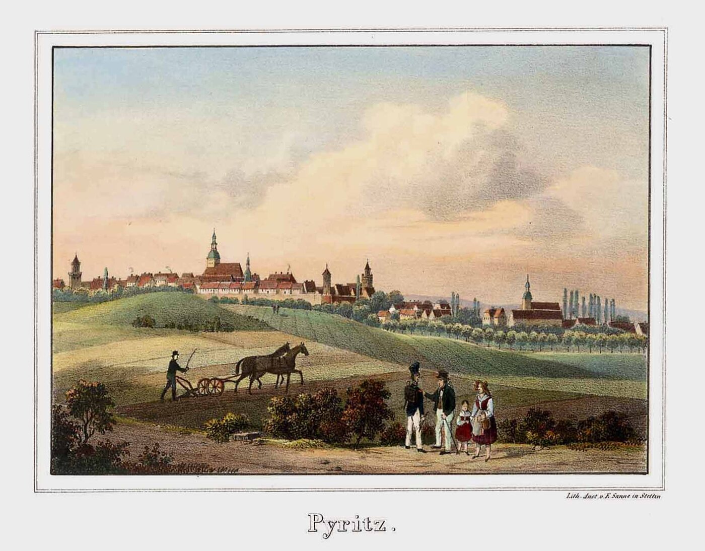 PYRITZ (Pyrzyce) / Polen (Poland / Polska):
