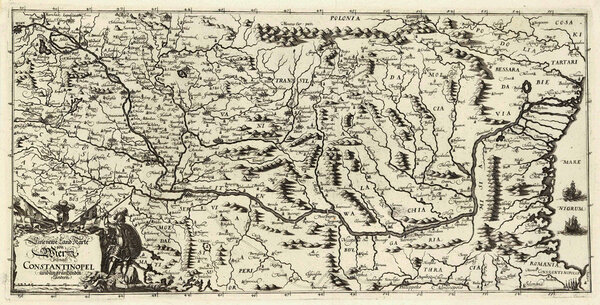 DONAU (Danube) - Südosteuropa (South East Europe):