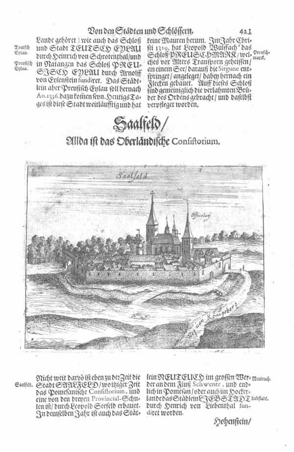 SAALFELD (Zalewo) / Polen (Polska / Poland):