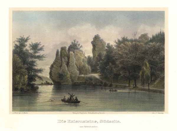 HORN-Bad MEINBERG: Externsteine: