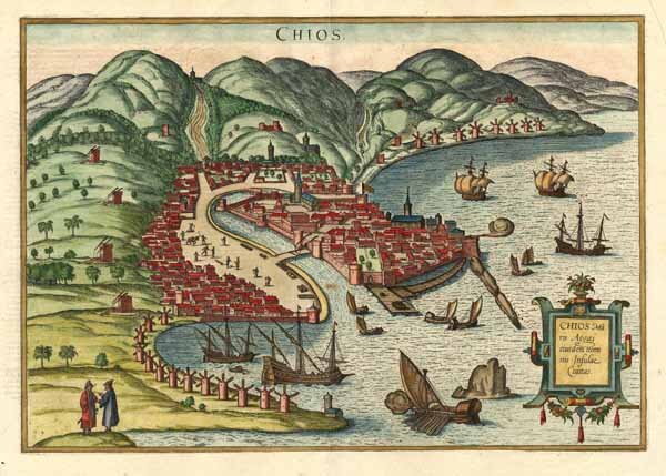 CHIOS (Scio / Hios) / Nördliche Ägäis: