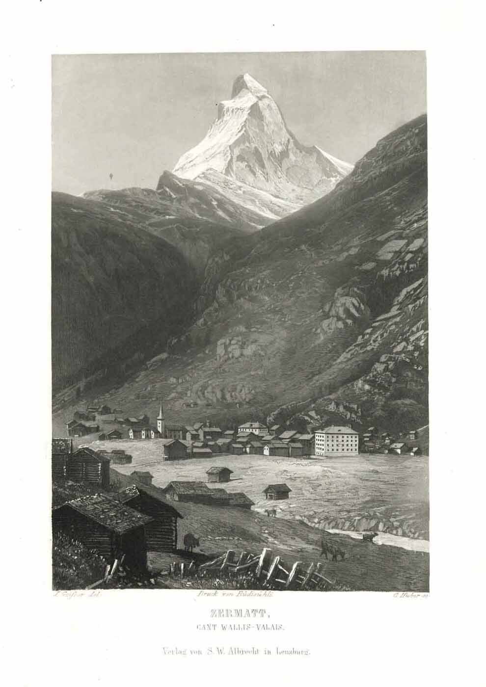 ZERMATT / Kt. Wallis (Valais) / Schweiz / Switzerland: