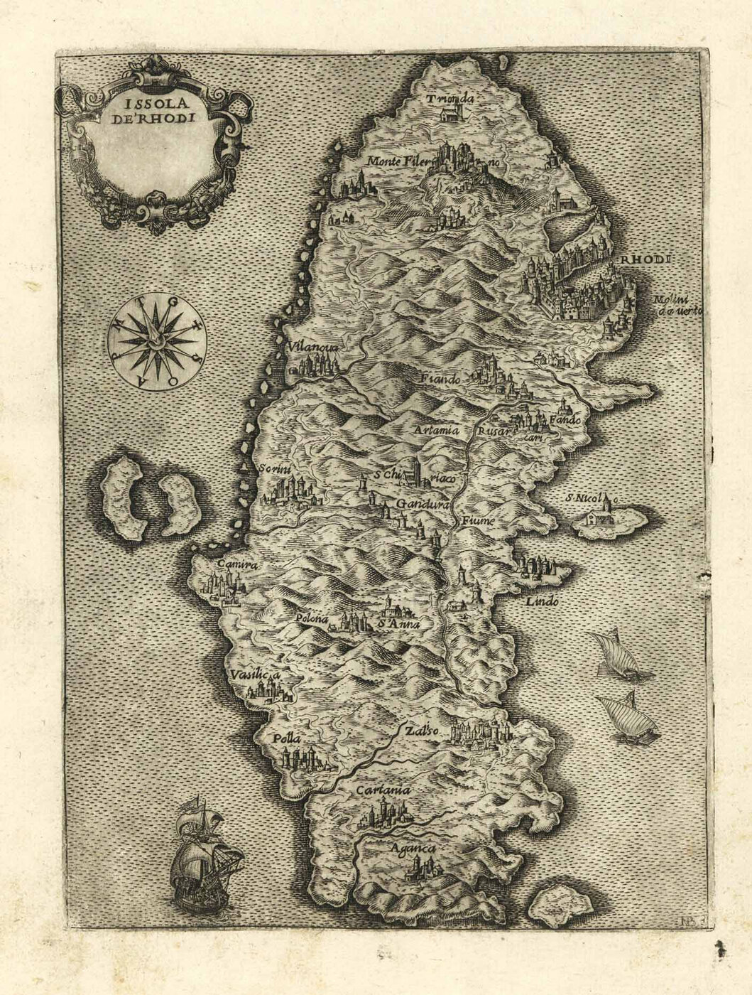 RHODOS (Ródos) / Südliche Ägäis (Griechenland / Greece):