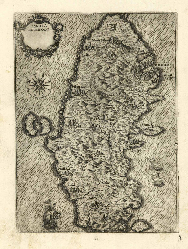 RHODOS (Ródos) / Südliche Ägäis (Griechenland / Greece):