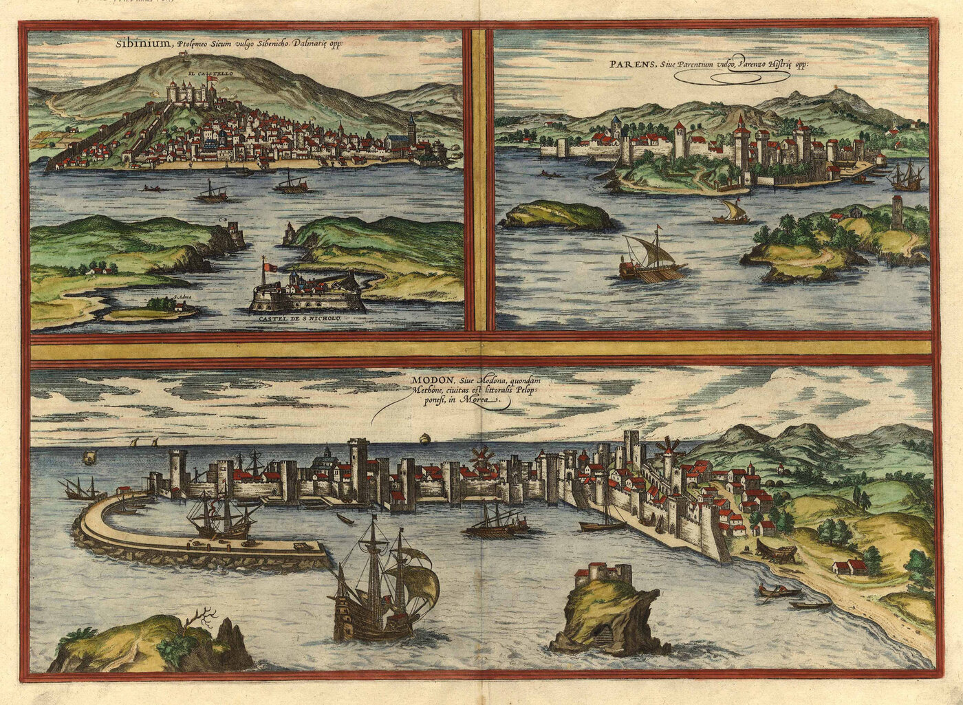 SIBENIK (Sebenico) / Norddalmatien / Kroatien (Croatia):