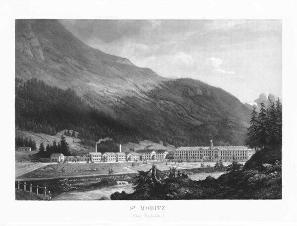 St. MORITZ / Oberengadin / Kt. Graubünden: