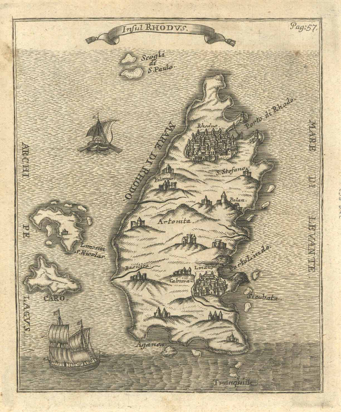 RHODOS (Ródos) / Südliche Ägäis (Griechenland / Greece):