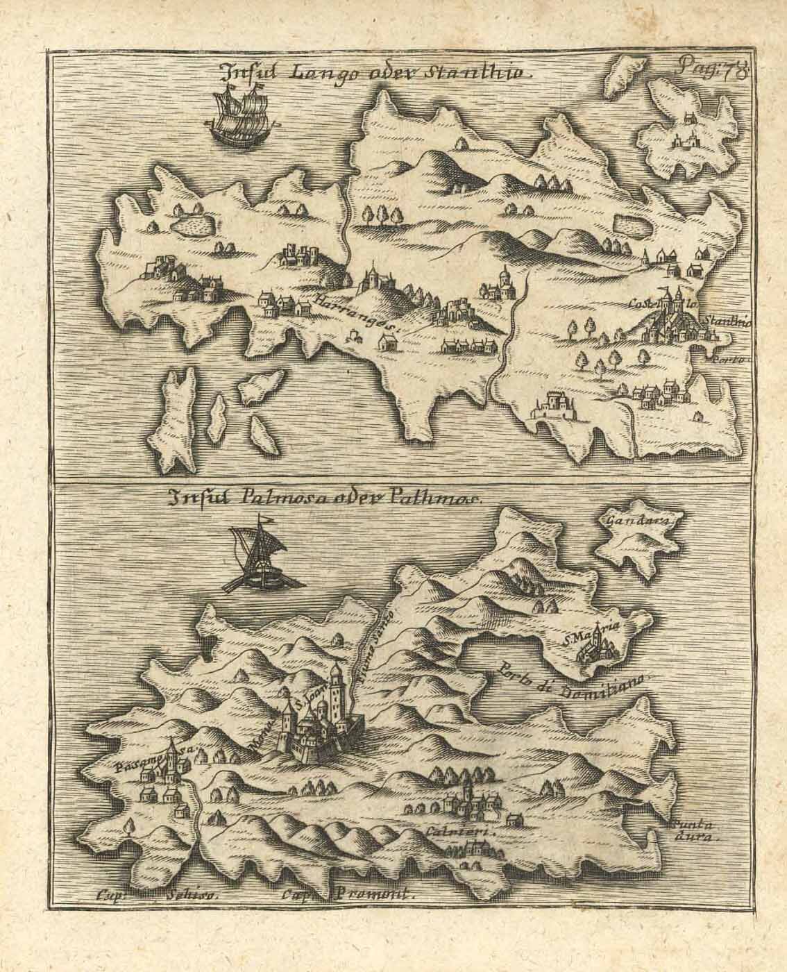 KOS (Cos) / Dodekanes (Dodelanesos) / Südliche Sporaden / Ägäis: