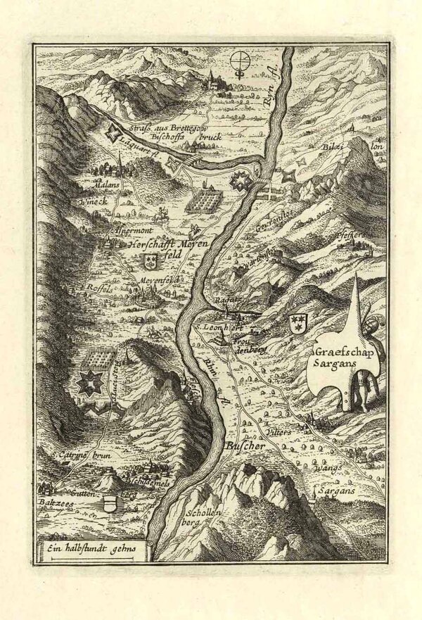 SARGANS / Kanton Sankt Gallen: