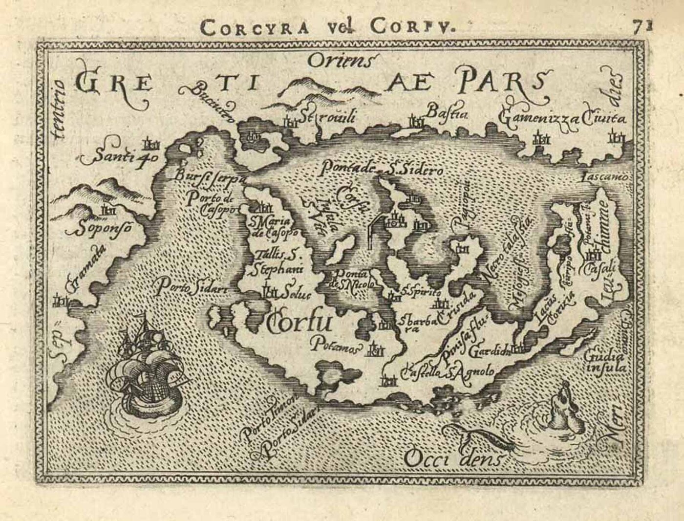 KORFU (Corfu / Kerkira) / Ionische Insel:
