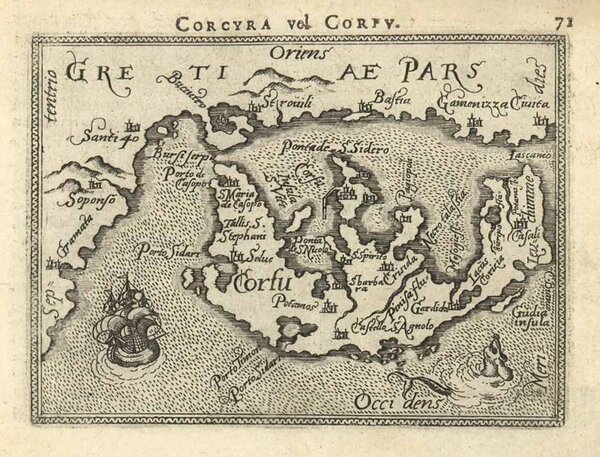 KORFU (Corfu / Kerkira) / Ionische Insel: