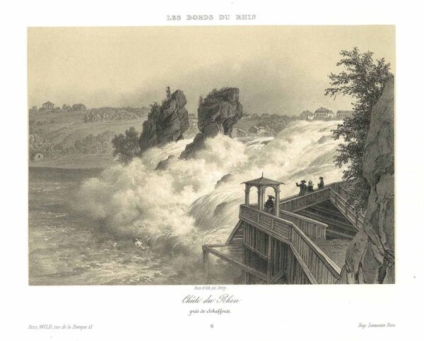 SCHAFFHAUSEN: Rheinfall: