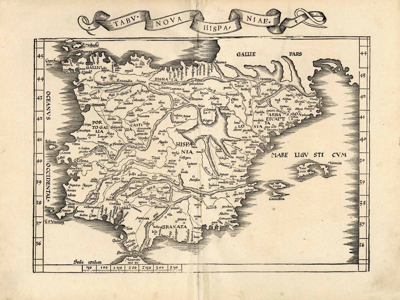 SPANIEN (España / Spain) - PORTUGAL / Iberische Halbinsel: