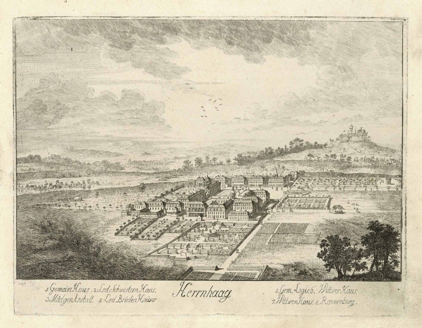 BÜDINGEN: Herrnhaag: