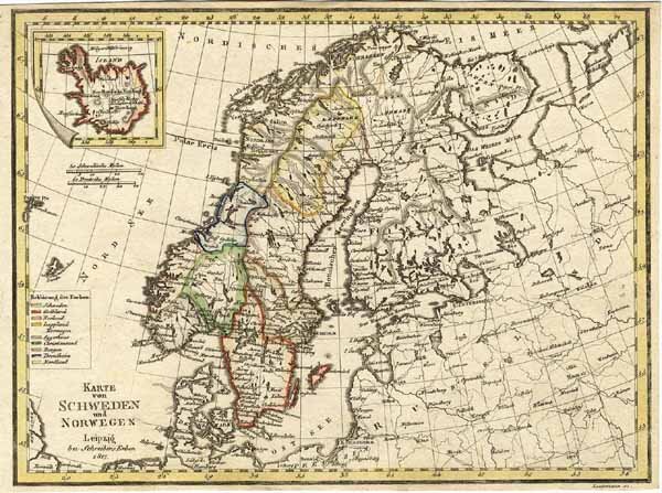 SKANDINAVIEN (Scandinavia / Scandia):
