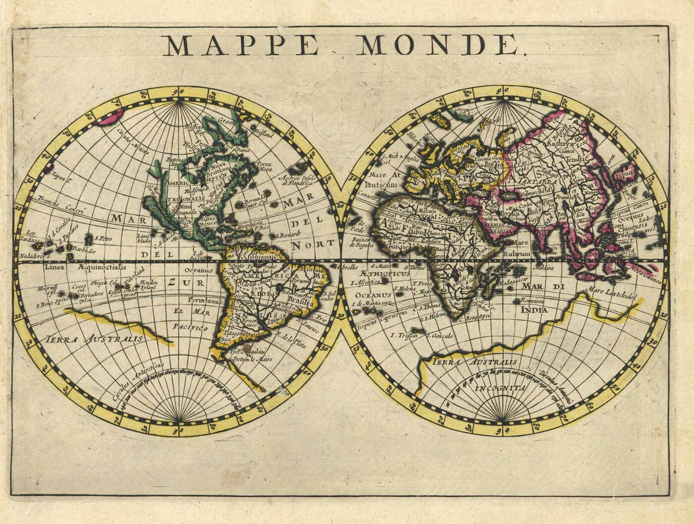 WELTKARTE (World Map):