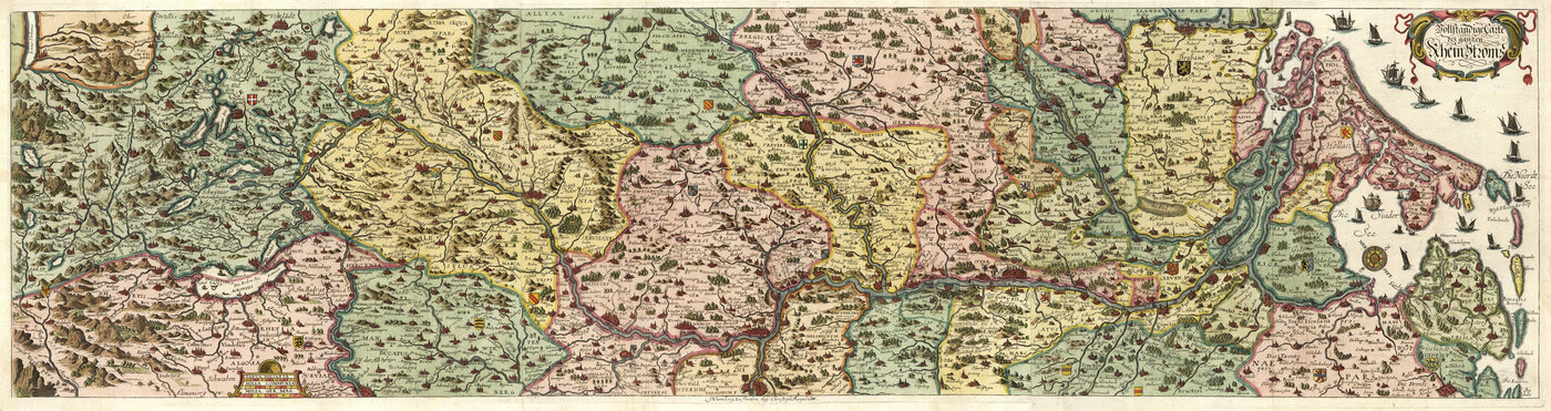DEUTSCHLAND: Rheinlaufkarte: