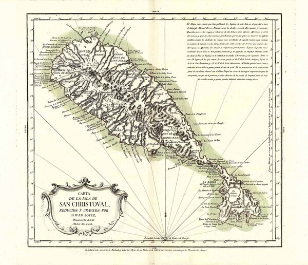 SAINT KITTS (Saint Christopher) / Karibik (Caribbean Sea):