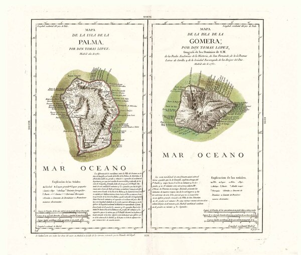 KANARISCHE INSELN (Canary Islands / Islas Canarias) / Spanien (España / Spain): Gomera und La Palma: