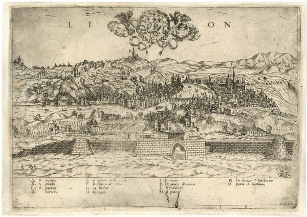 LYON an der Rhône / Rhône-Alpes (Frankreich / France):