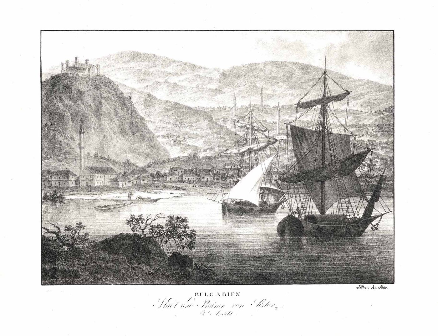 SWISCHTOW (Svistov / Sistow / Svischtov) an der Donau / Bulgarien (Bulgaria):