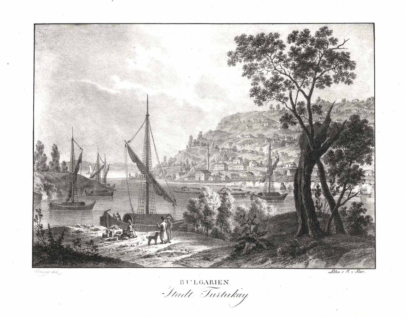 TUTRAKAN an der Donau / Bulgarien (Bulgaria):
