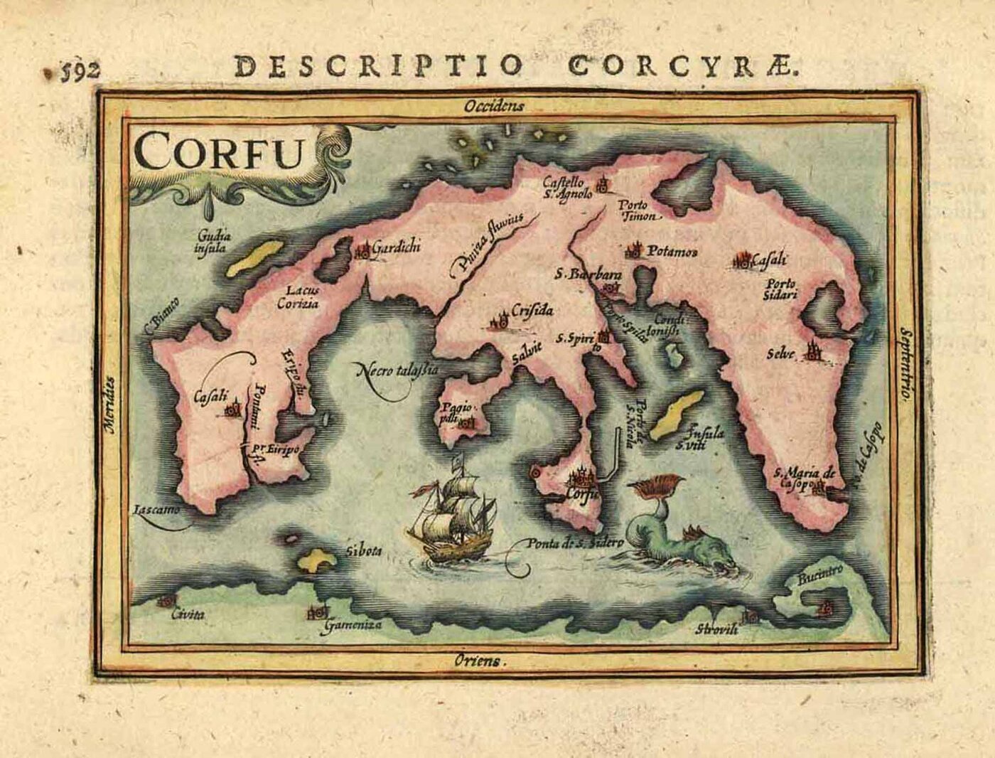KORFU (Corfu / Kerkira) / Ionische Insel:
