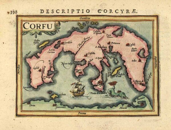 KORFU (Corfu / Kerkira) / Ionische Insel: