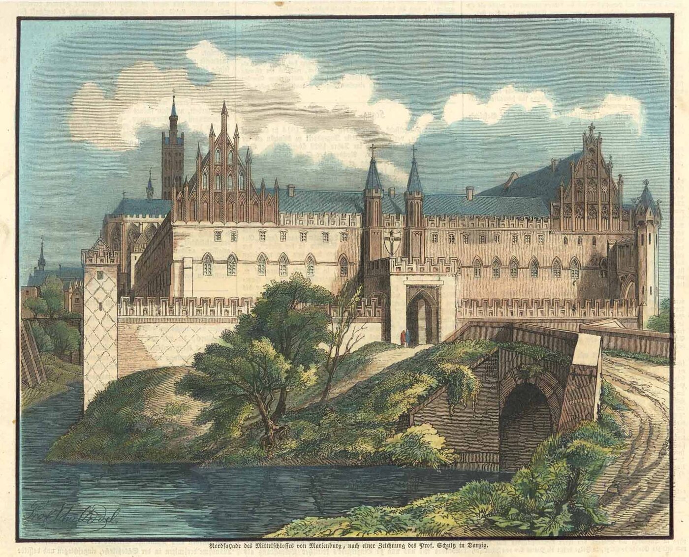 MARIENBURG (Malbork) Polen (Polska  / Poland):