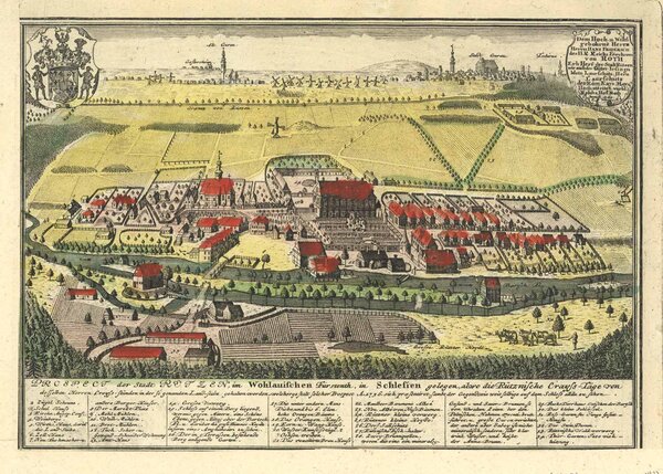 GUHRAU (Gmina Gora) / Polen (Polska / Poland): Rützen (Rycze?):
