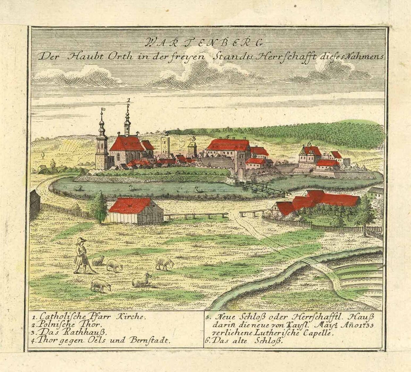 WARTENBERG (Syców) Polen (Polska / Poland):