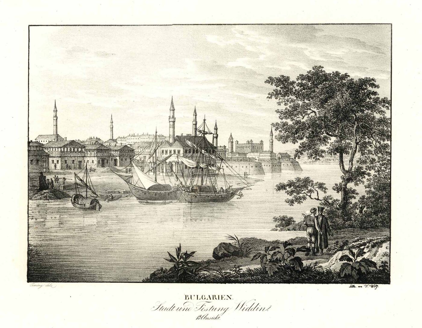 WIDIN (Vidin) an der Donau / Bulgarien (Bulgaria):