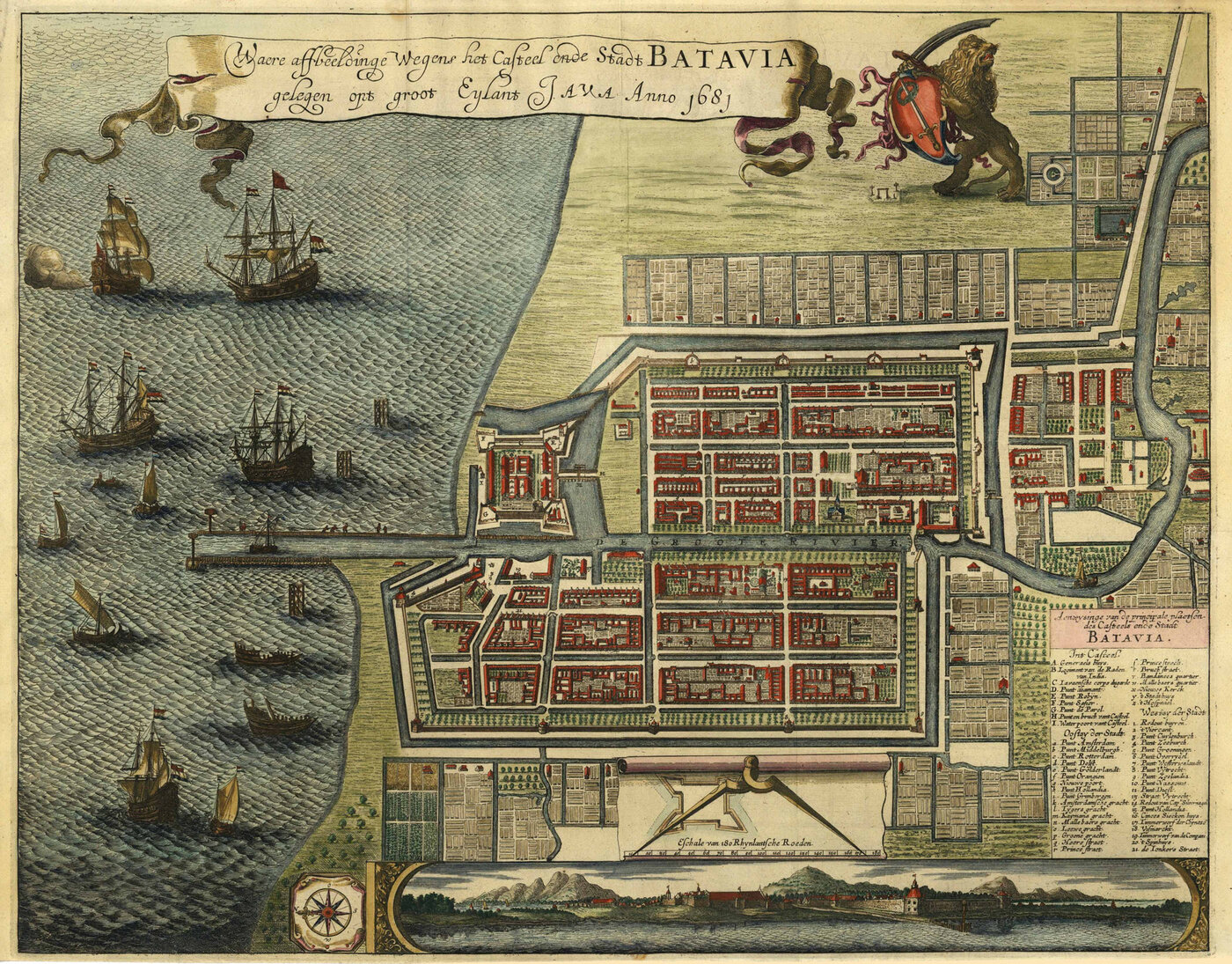JAKARTA (Djakarta / Batavia) / Insel Java / Indonesien (Indonesia):