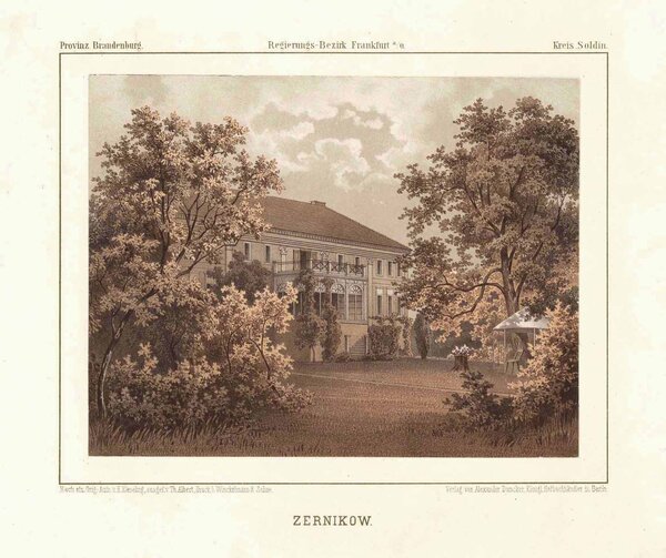 SOLDIN (Myslibórz) / Polen (Polska): Czernikow (Zernikow):