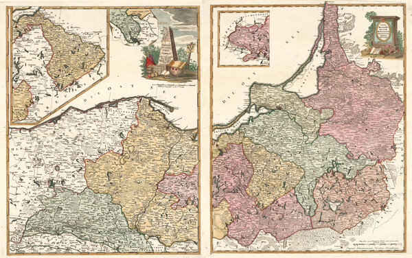 OST- u. WESTPREUSSEN (Prusach Wschodnich i Prusach Zachodnych) Polen (Poland / Polska):