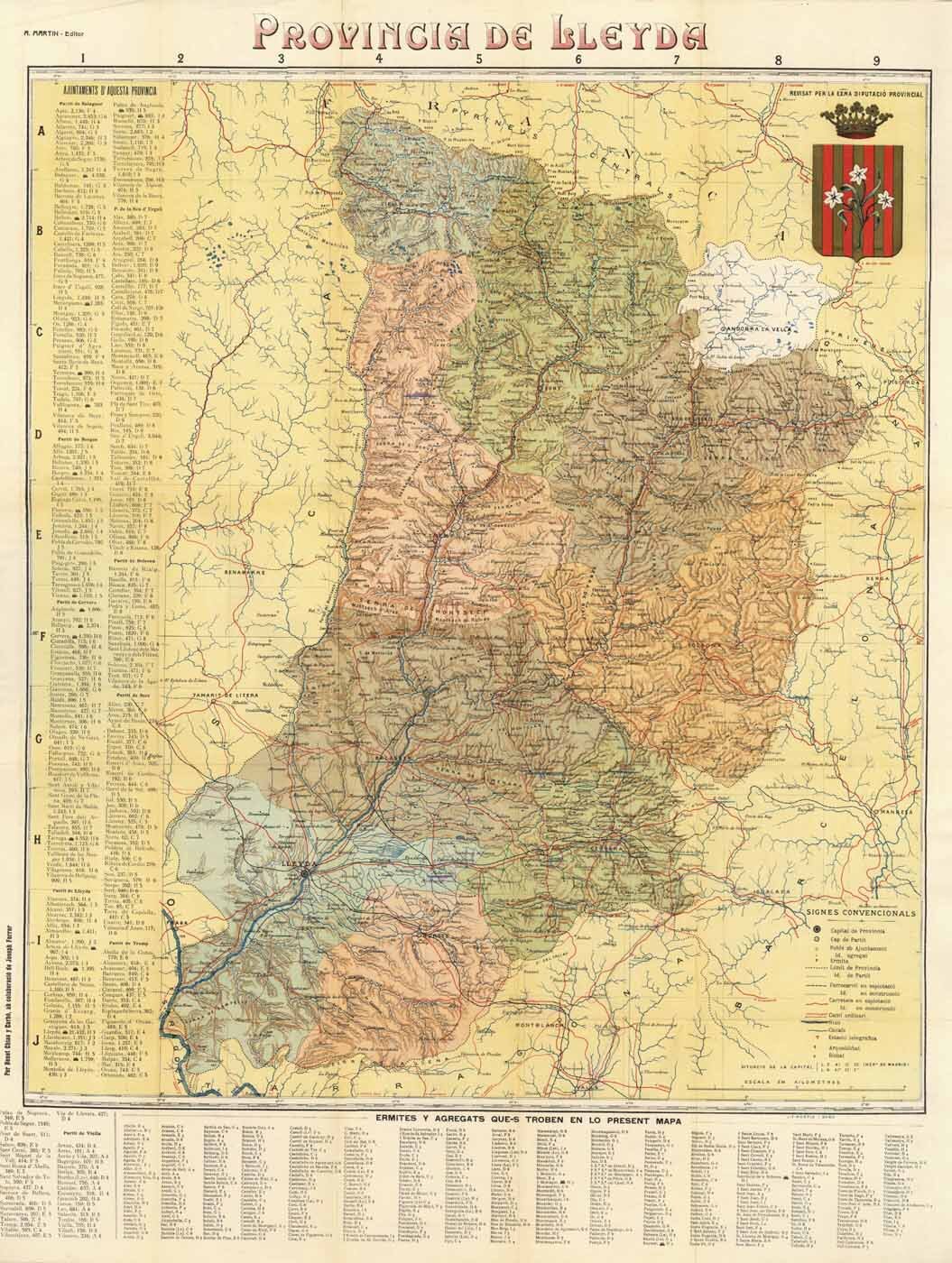 LERIDA (Lleida / Lérida) / Katalonien (Cataluña / Catalunya):