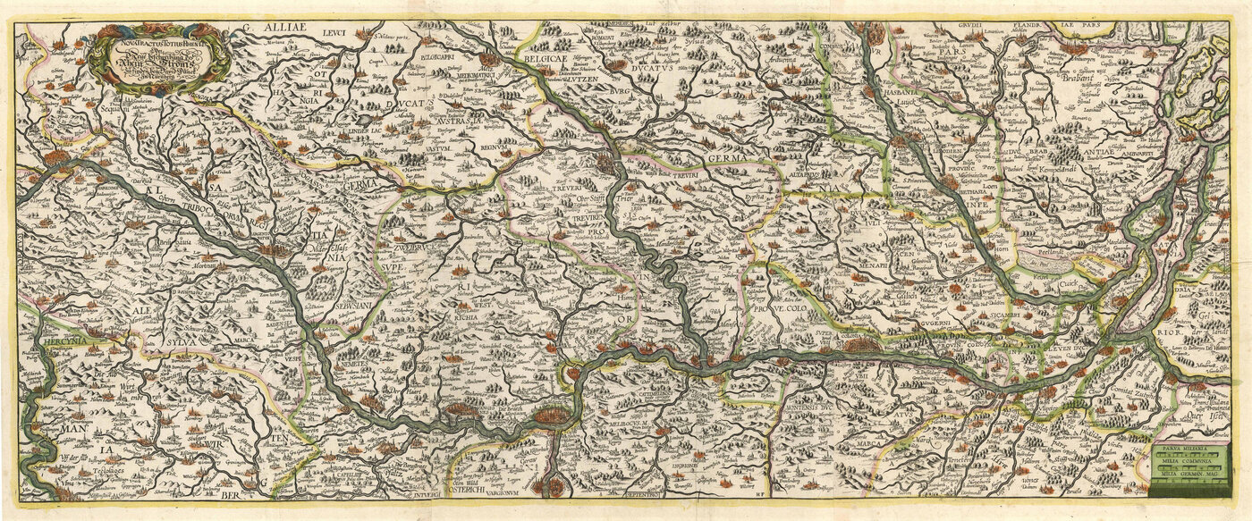 RHEINLAUFKARTE: