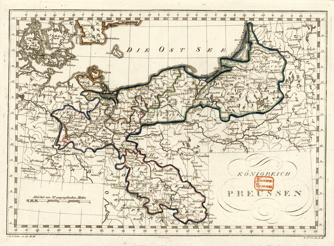 OST- u. WESTPREUSSEN (Prusach Wschodnich i Prusach Zachodnych) Polen (Poland / Polska):