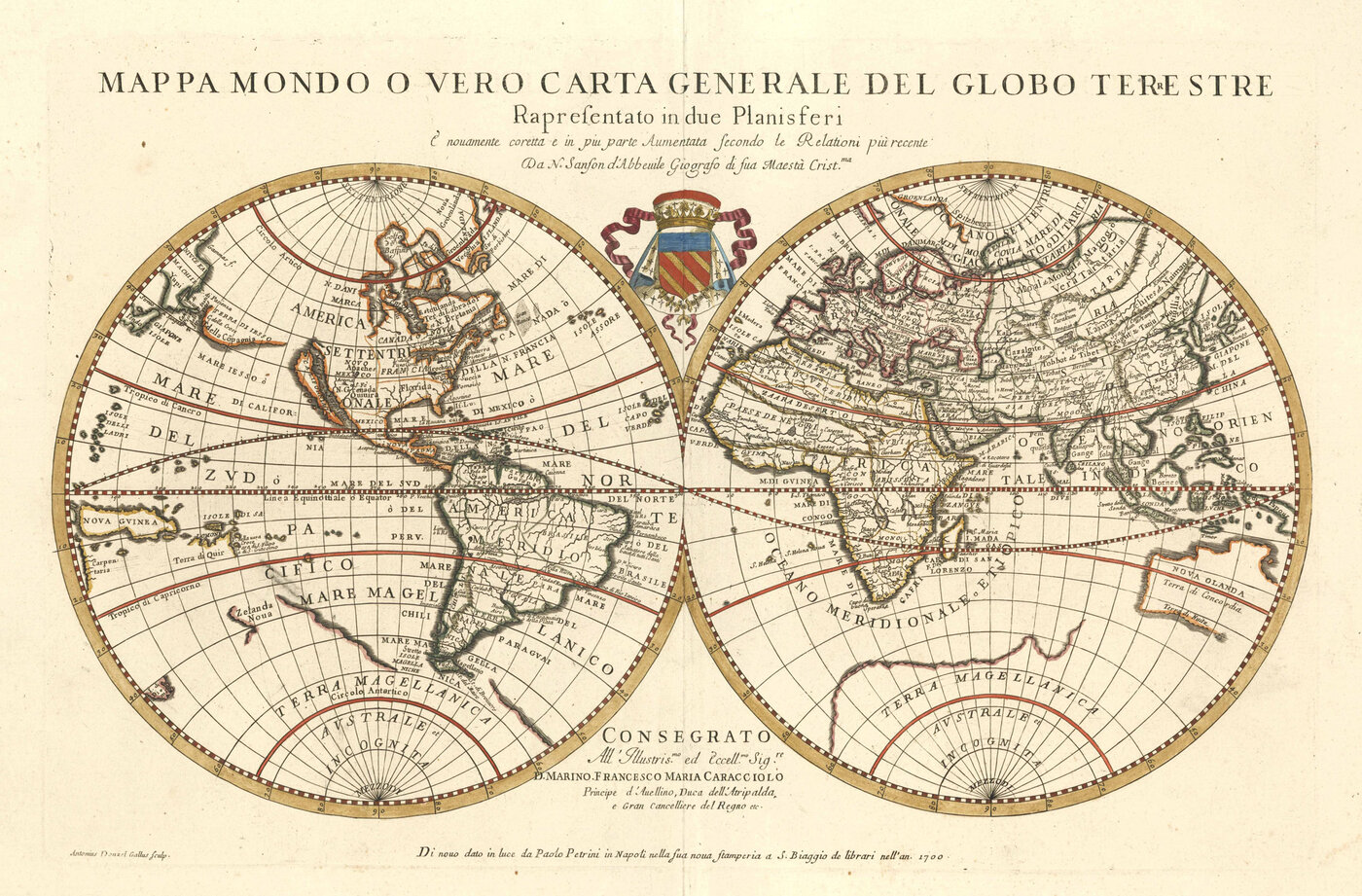 WELTKARTE (World Map):