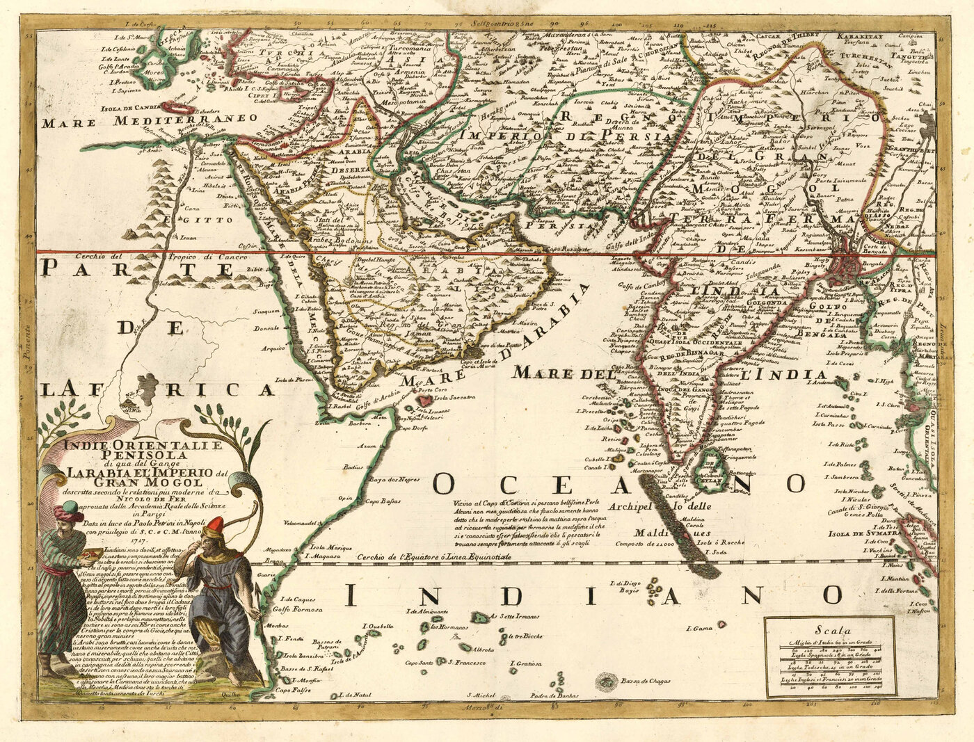 ARABIEN (Arabia) - INDIEN (India):