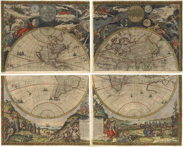 WELTKARTE (World Map):