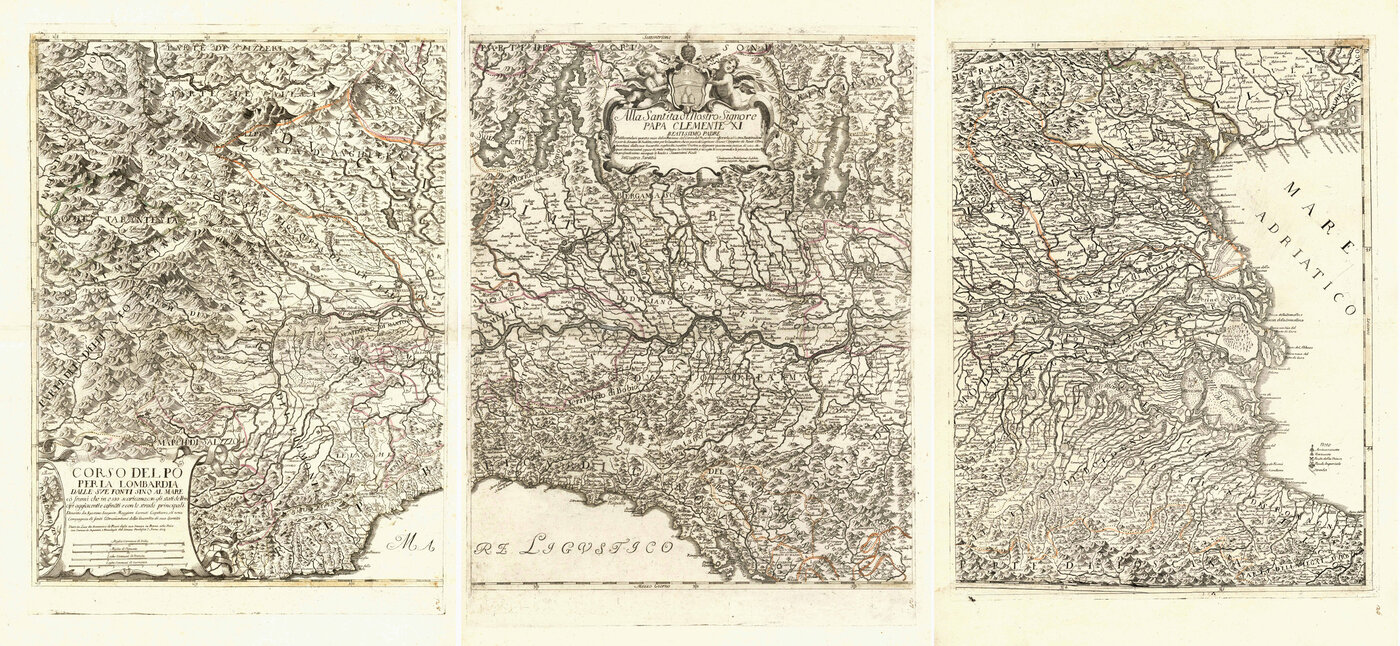 PO (Fluß) / Italien (Italy / Italia):