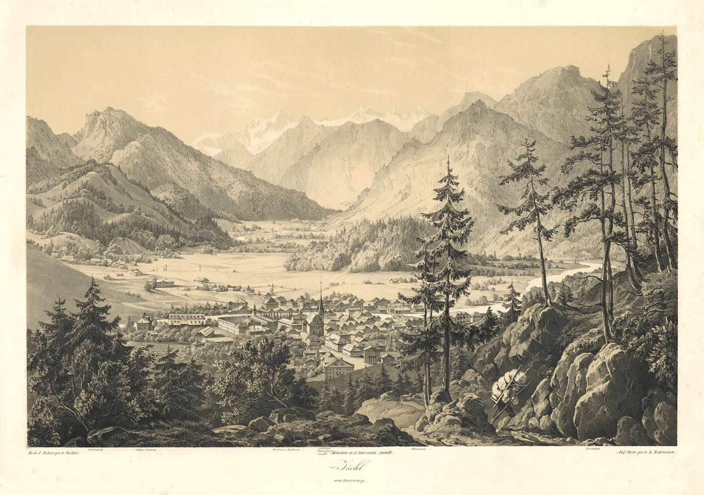 Bad ISCHL an der Traun / Salzkammergut / Oberösterreich: