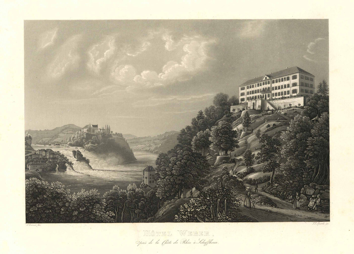 SCHAFFHAUSEN: Rheinfall: