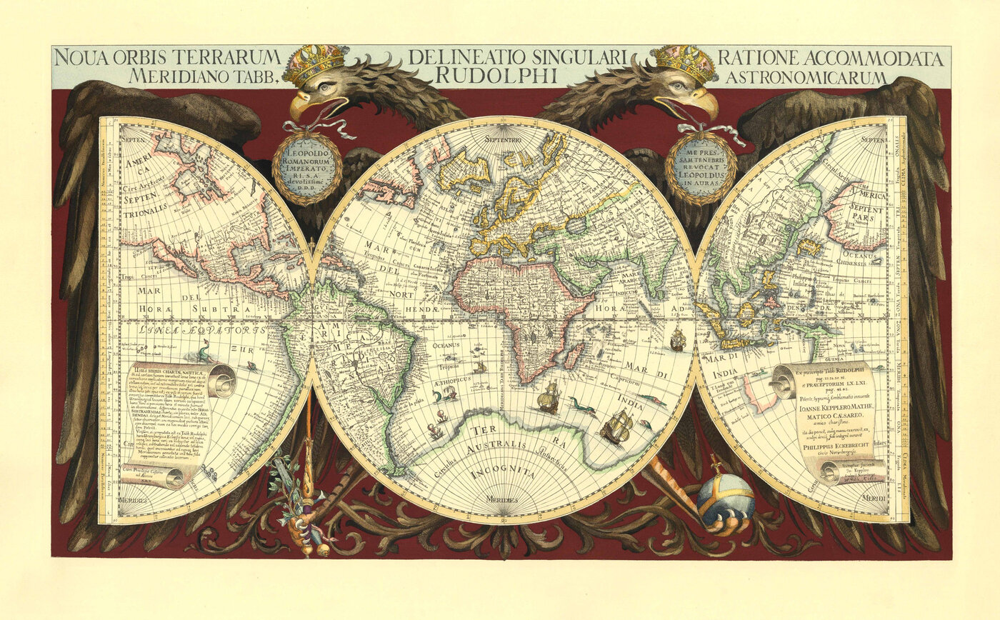 WELTKARTE (World Map):