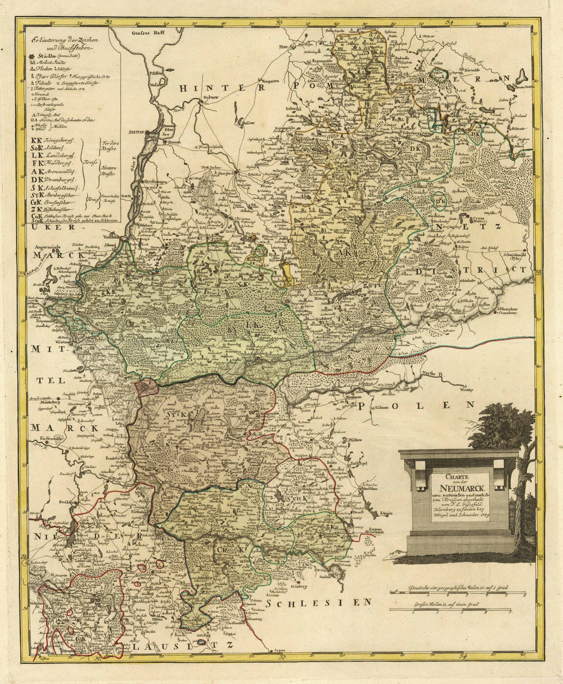 NEUMARK (Nowa Marchia) Polen (Poland / Polska):
